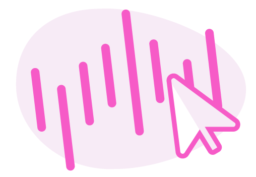 Graphic used to represent audio work.