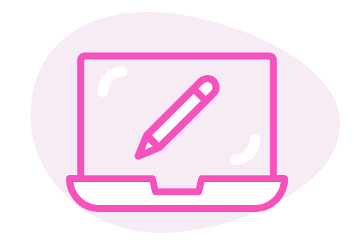 Graphic used to represent the channel branding creation process.