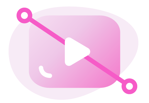 Graphic used to represent the colouring process.