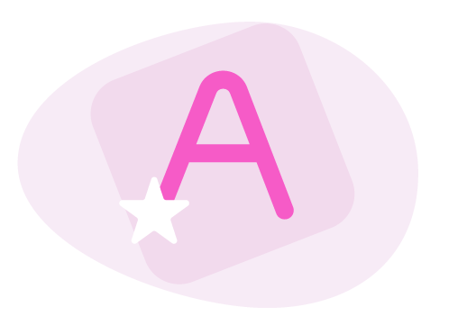 Graphic used to represent the logo design process.