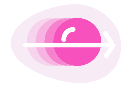 Graphic used to represent the motion graphic creation process.